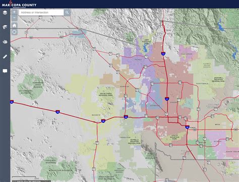 maricopa county maps online.
